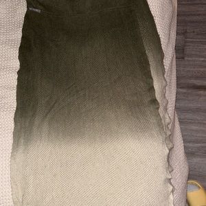 Thick large ombré knit infinity scarf